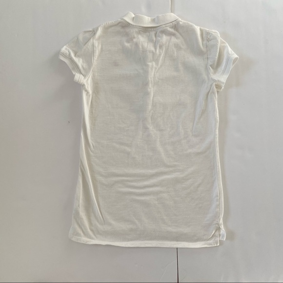 Old Navy Girl’s White Short Sleeves Polo XL - Picture 2 of 5